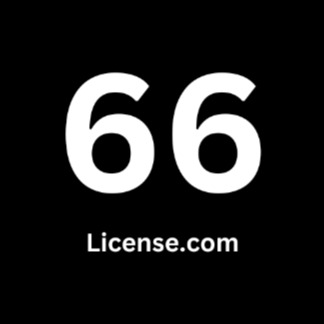 66License logo
